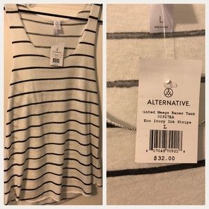 Alternative medium striped tank